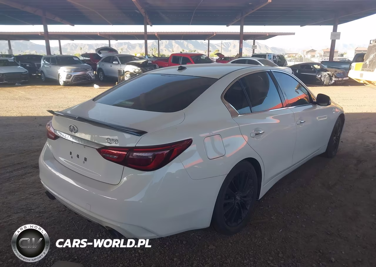 2018 Infiniti Q50 3.0T Luxe VIN:JN1EV7AP7JM354056 - 4