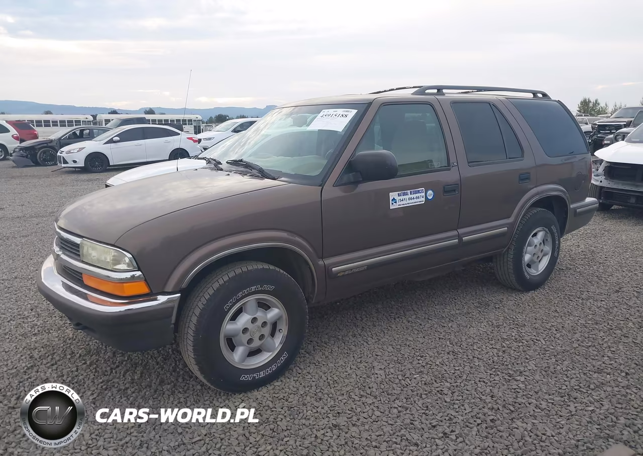 1999 Chevrolet Blazer Ls VIN:1GNDT13W3X2205557 - 2