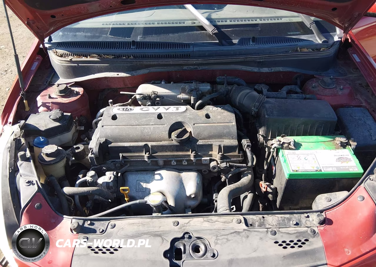 2008 Kia Rio Lx VIN:KNADE123586421993 - 10