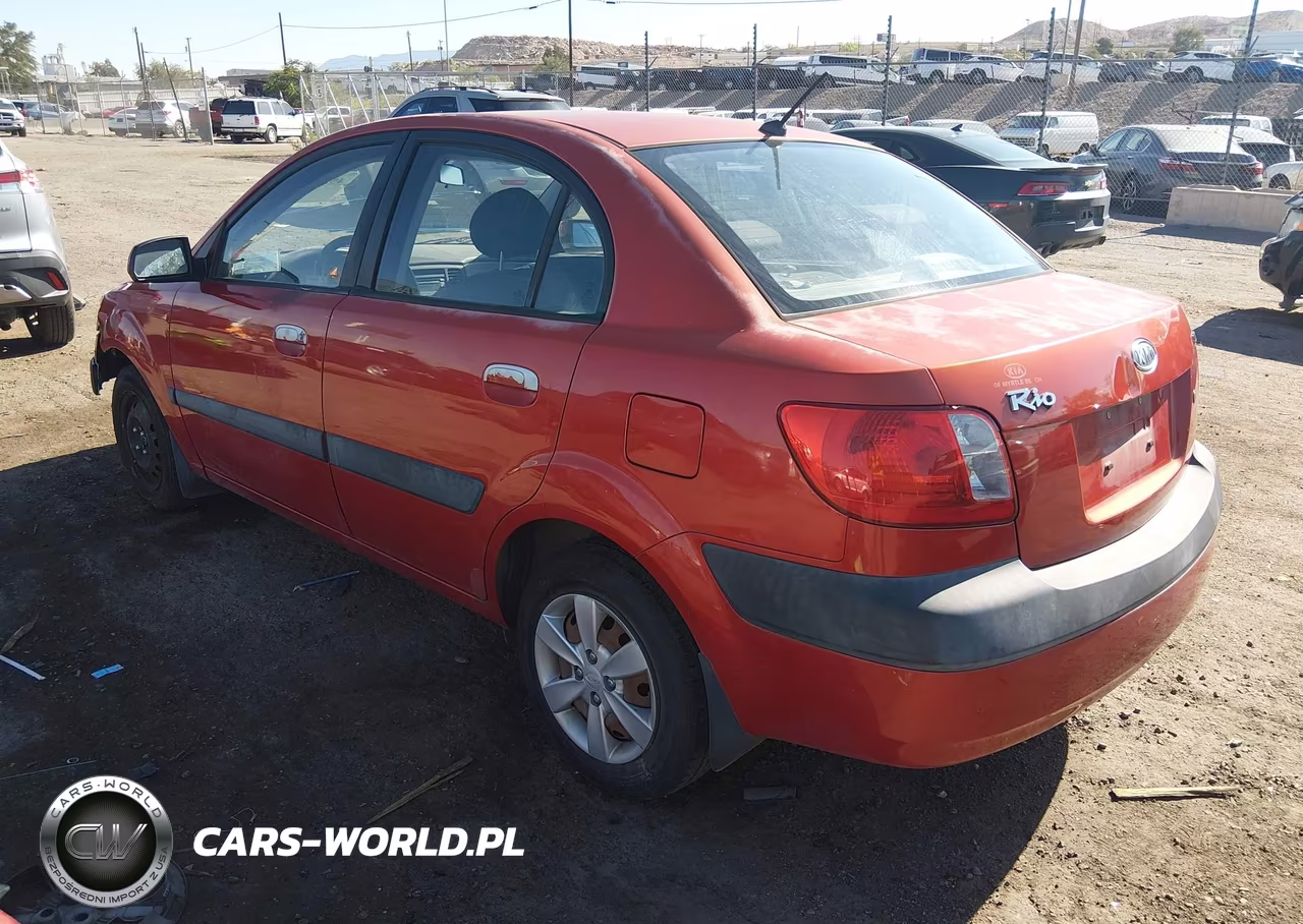 2008 Kia Rio Lx VIN:KNADE123586421993 - 3