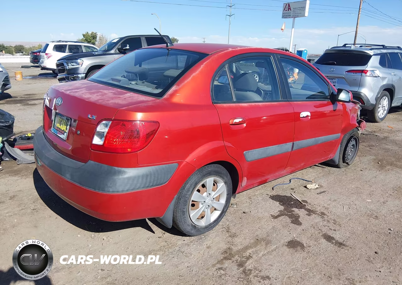 2008 Kia Rio Lx VIN:KNADE123586421993 - 4