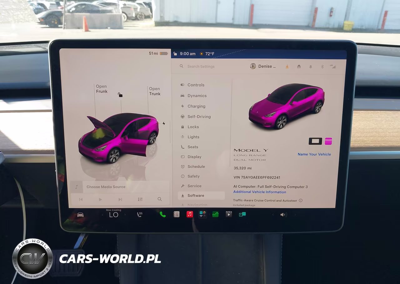 2023 Tesla Model Y Awd-Long Range Dual Motor All-Wheel Drive VIN:7SAYGAEE6PF692241 - 19