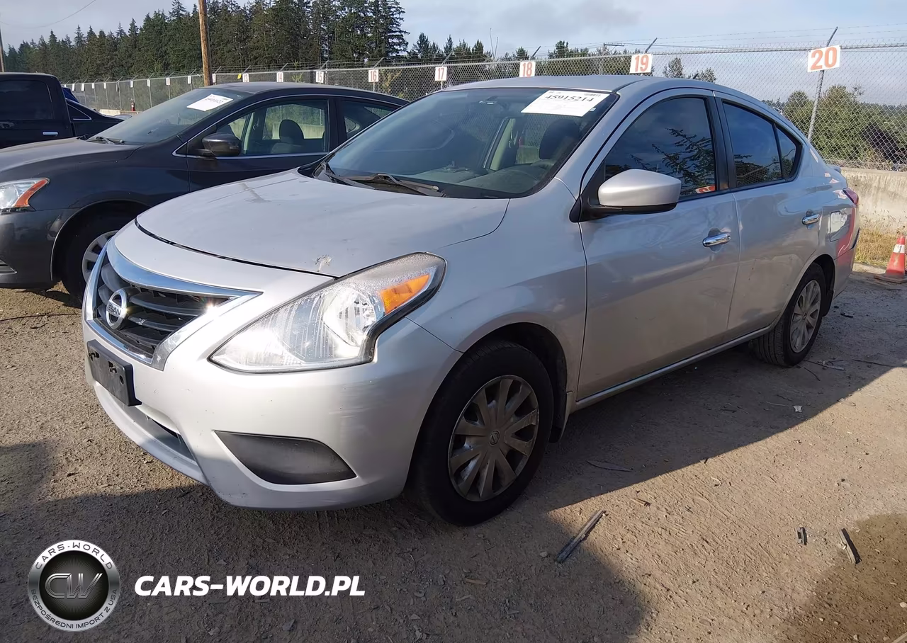 2017 Nissan Versa 1.6 Sv VIN:3N1CN7AP8HL855047 - 2