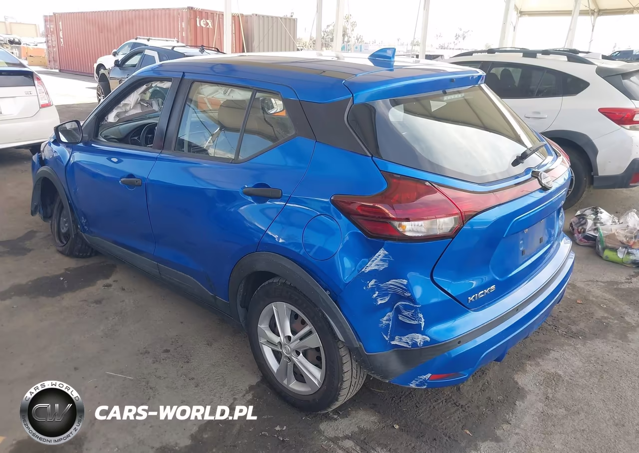 2022 Nissan Kicks S Xtronic Cvt VIN:3N1CP5BV0NL504284 - 3