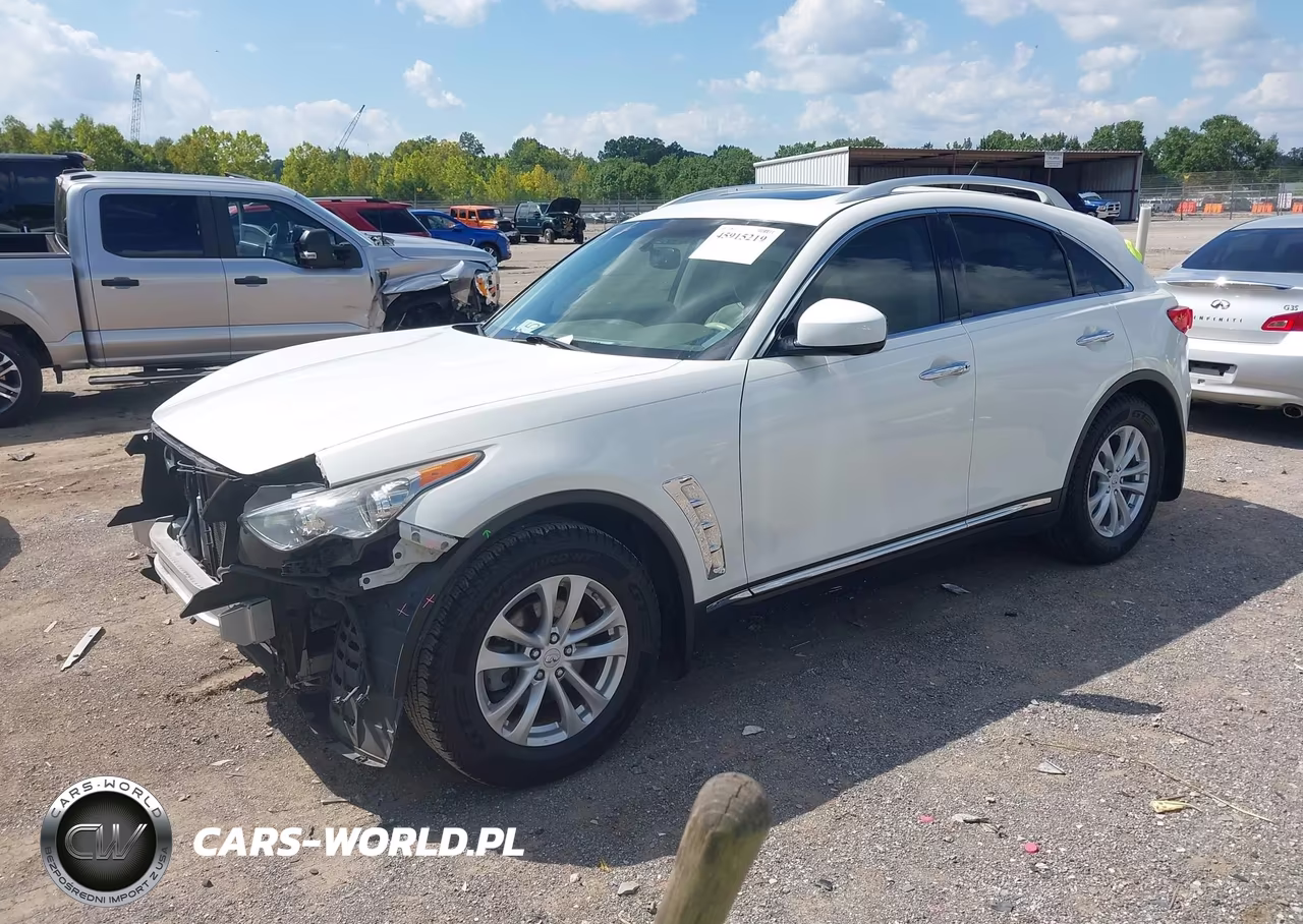 2011 Infiniti Fx35 VIN:JN8AS1MU3BM710849 - 2