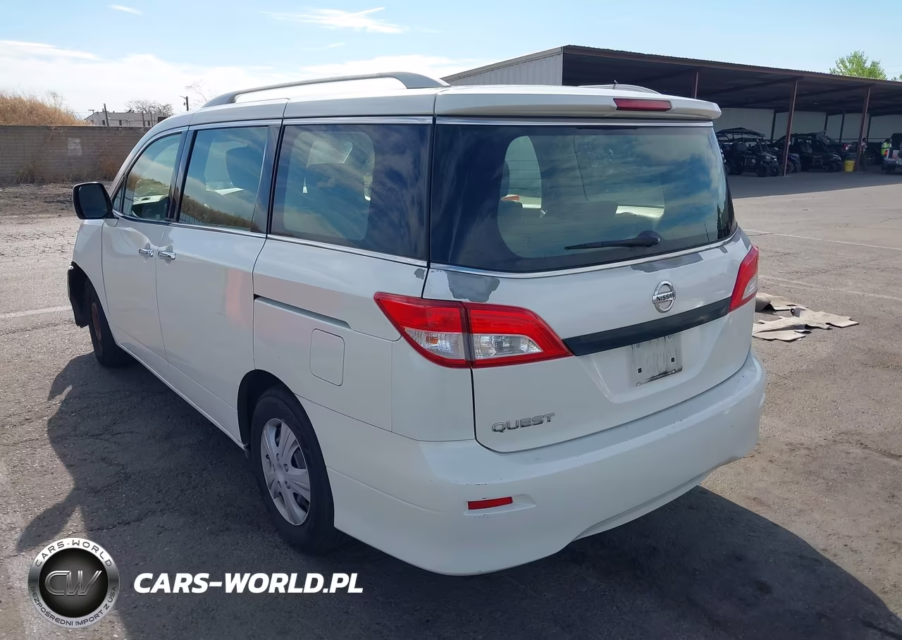 2014 Nissan Quest S VIN:JN8AE2KP4E9107149 - 3