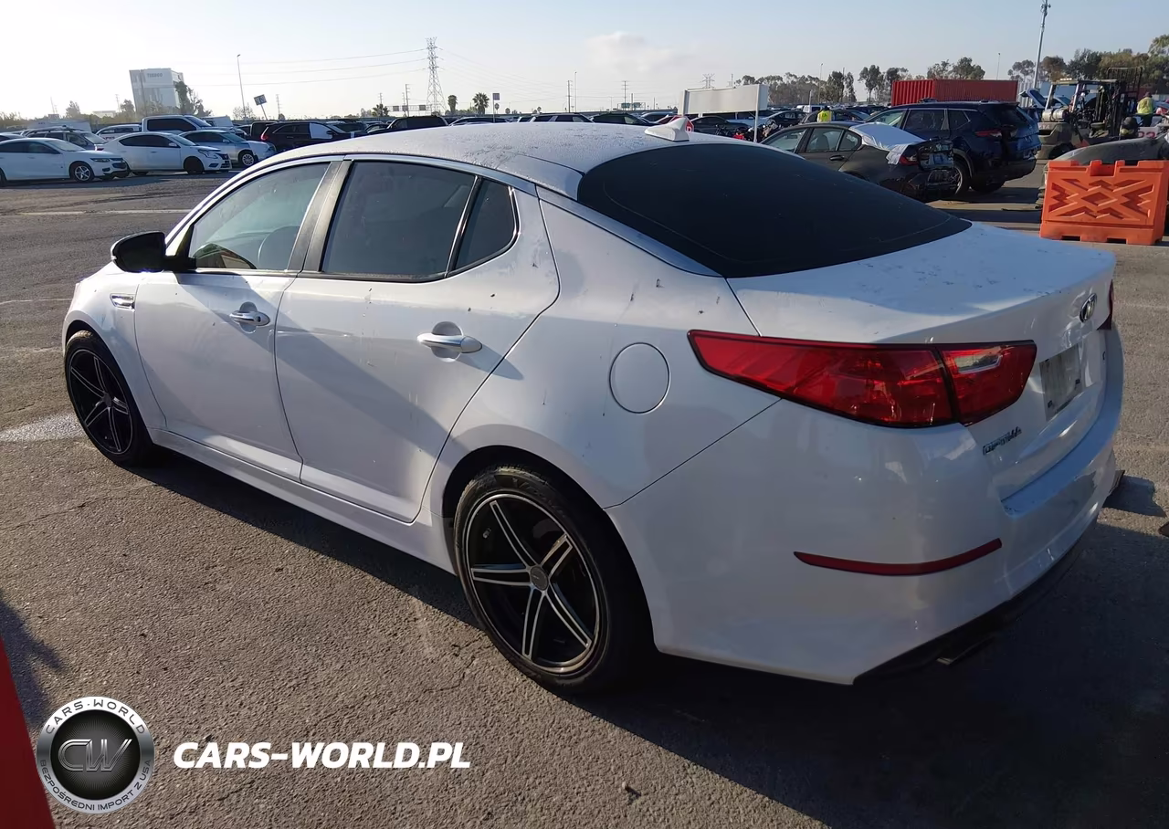 2015 Kia Optima Lx VIN:5XXGM4A77FG438236 - 3
