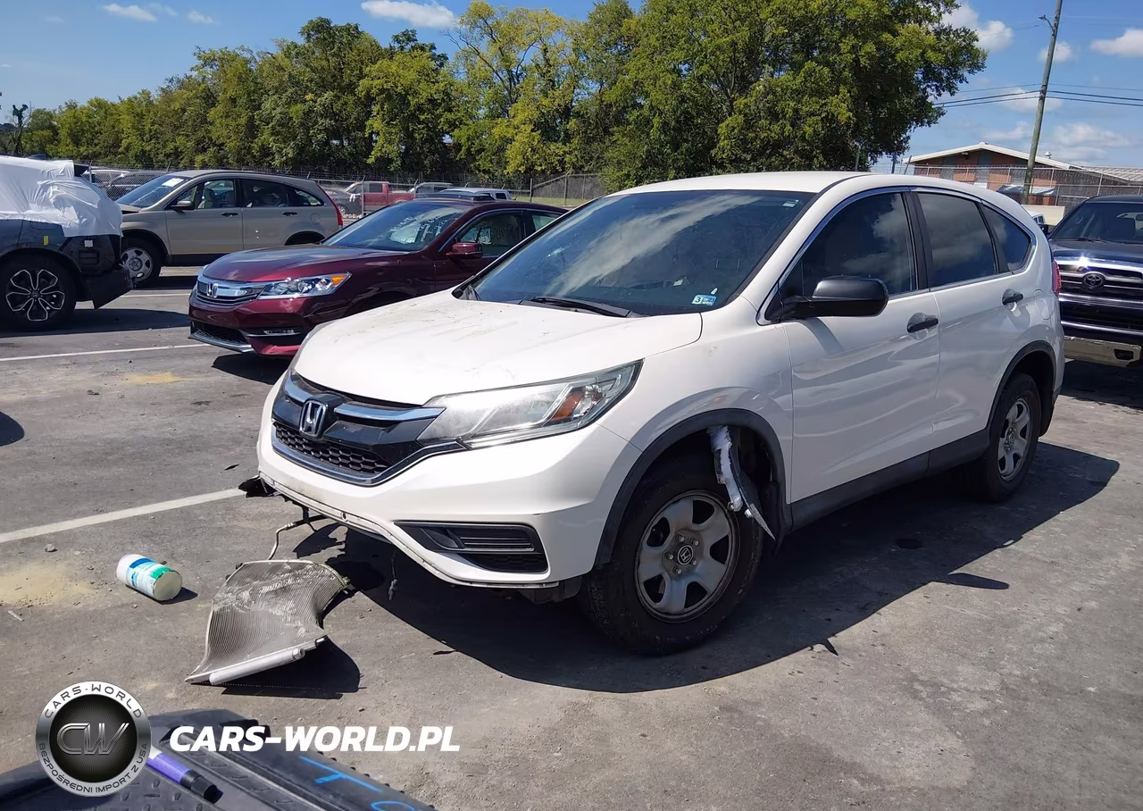 2016 Honda Cr-V Lx VIN:5J6RM3H39GL024375 - 2