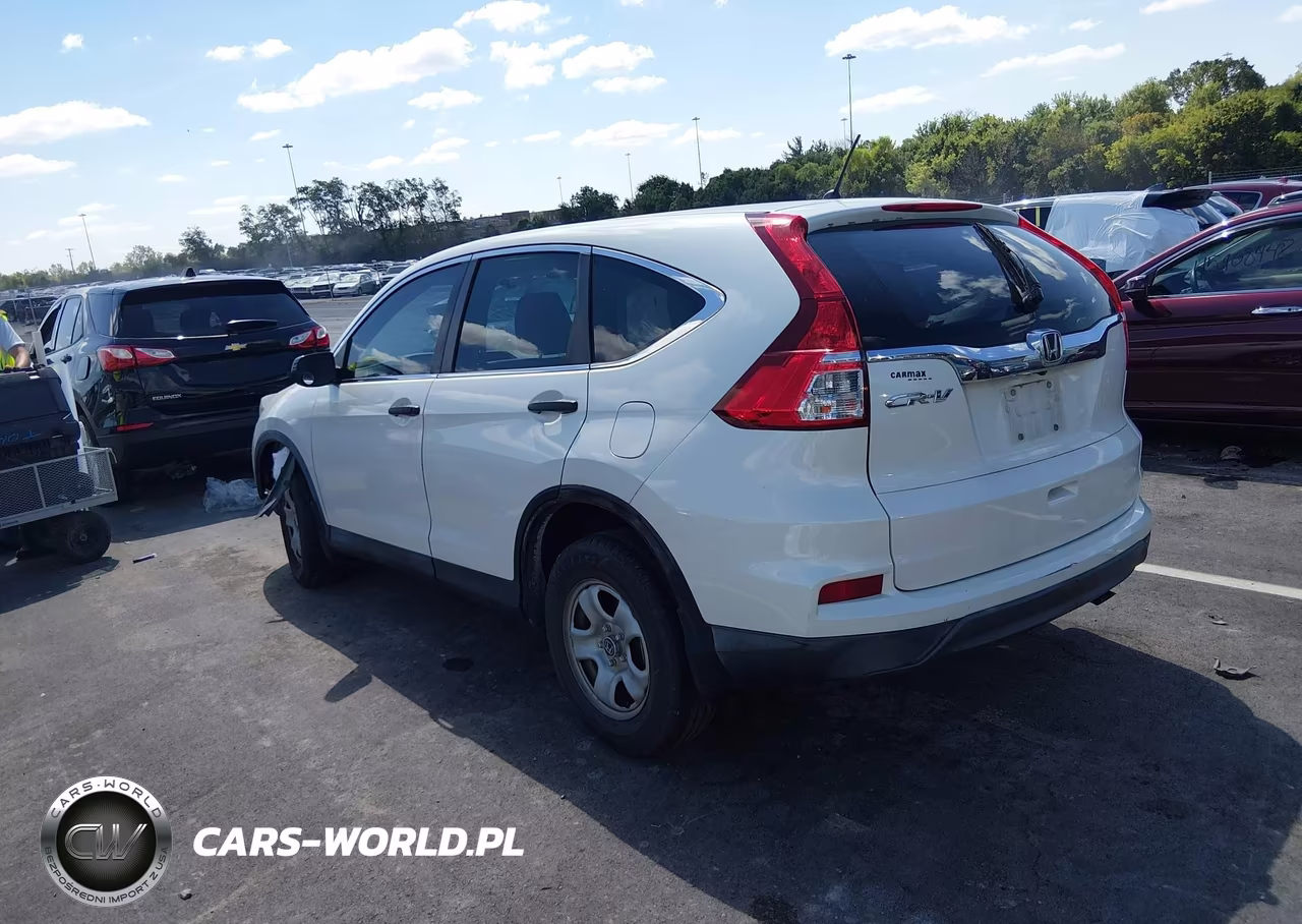 2016 Honda Cr-V Lx VIN:5J6RM3H39GL024375 - 3