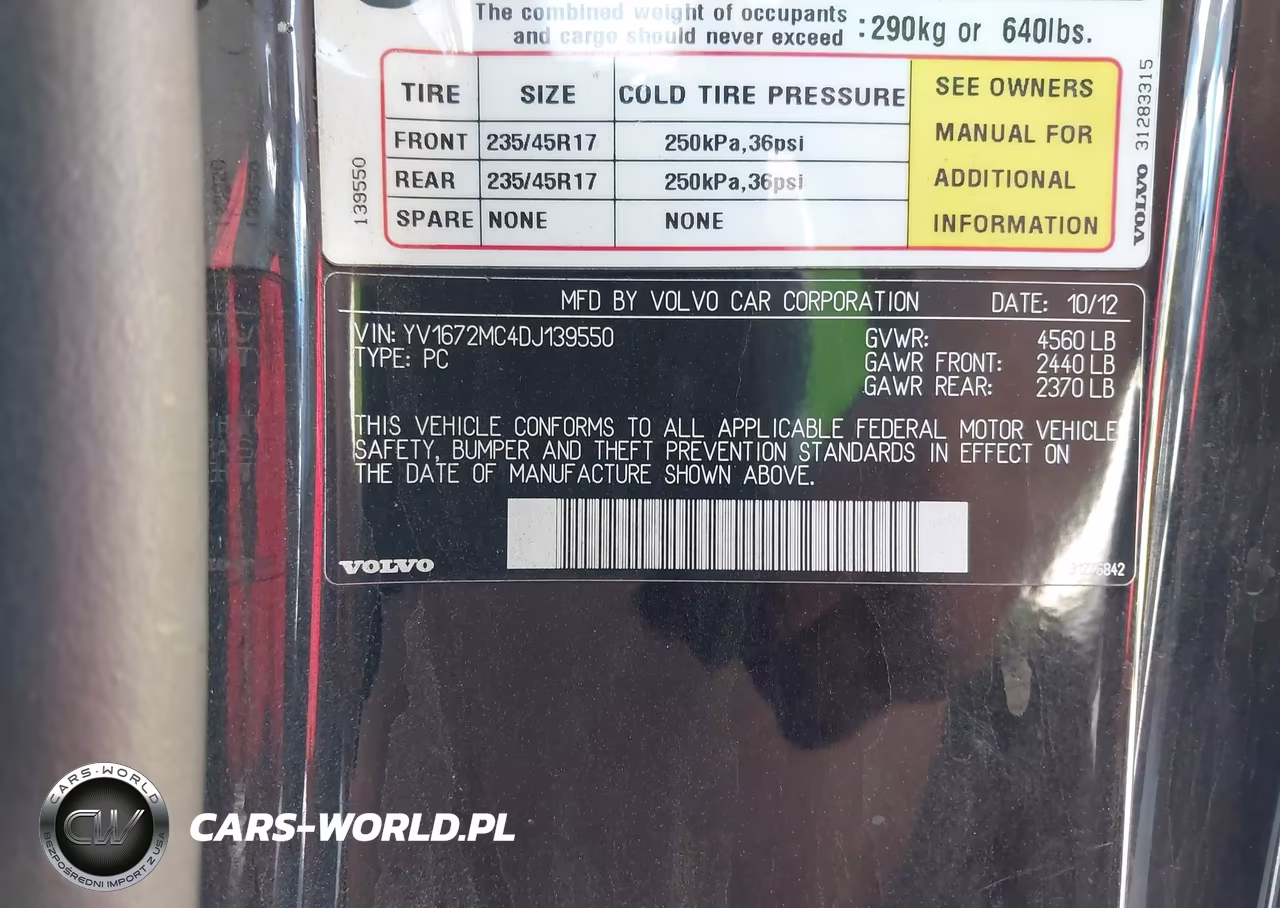 2013 Volvo C70 T5 VIN:YV1672MC4DJ139550 - 9