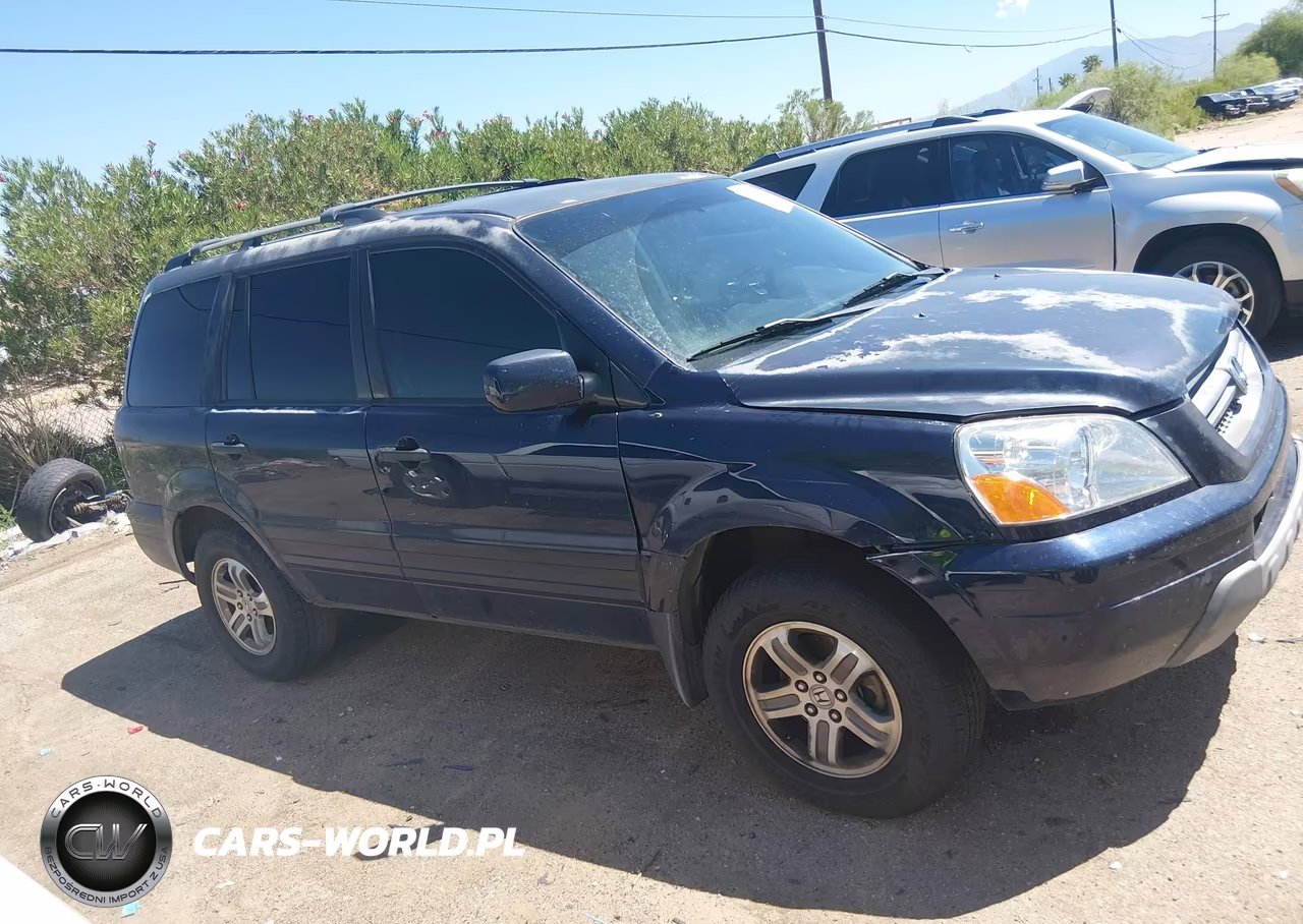 2004 Honda Pilot Ex VIN:2HKYF184X4H527549 - 13