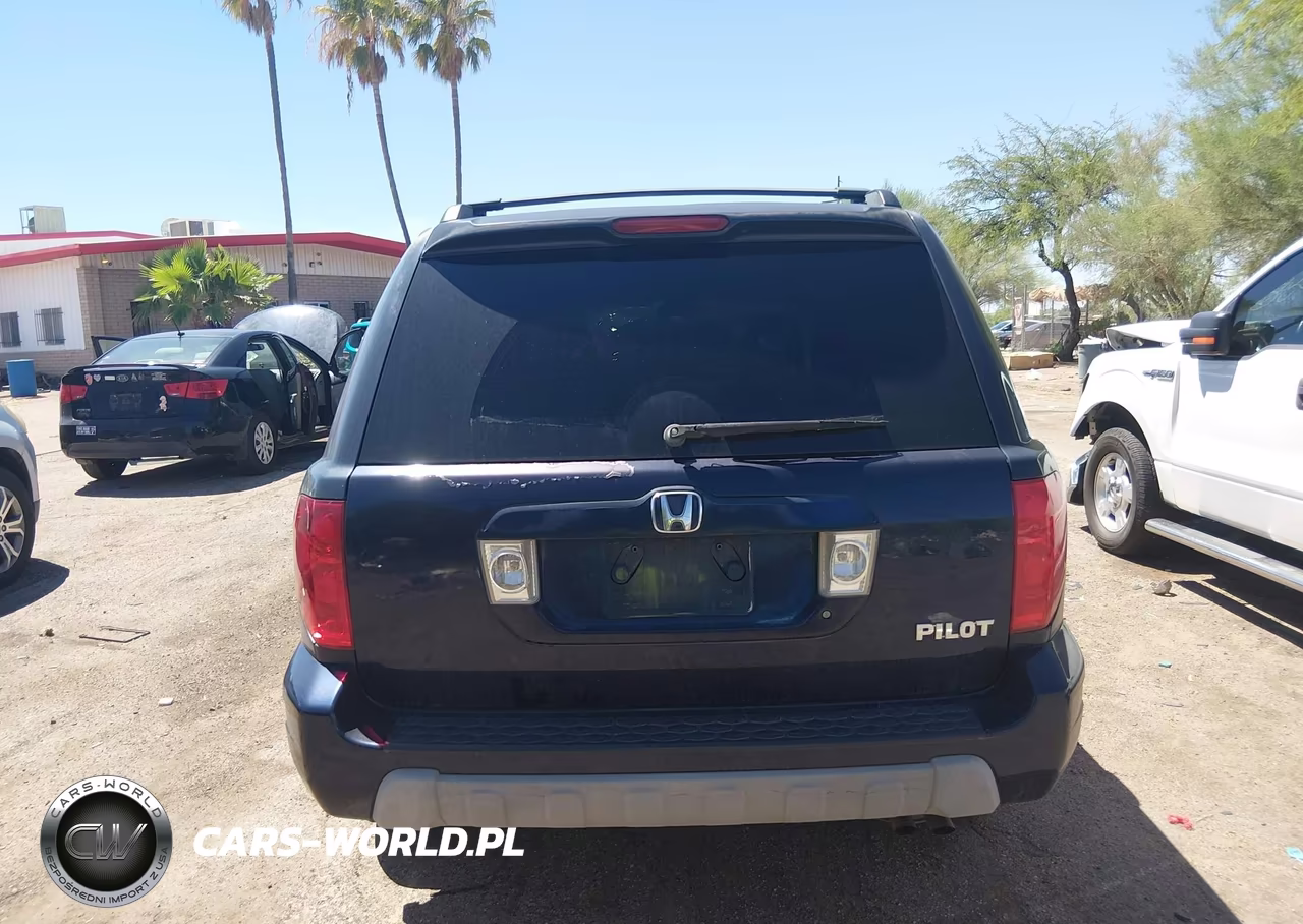 2004 Honda Pilot Ex VIN:2HKYF184X4H527549 - 16