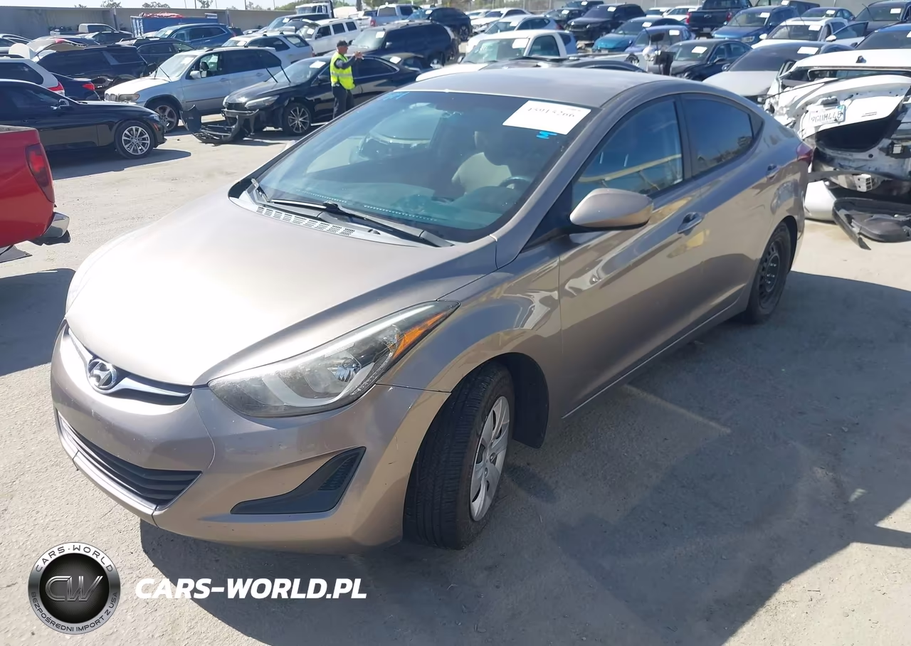 2016 Hyundai Elantra Se VIN:5NPDH4AE9GH773266 - 2