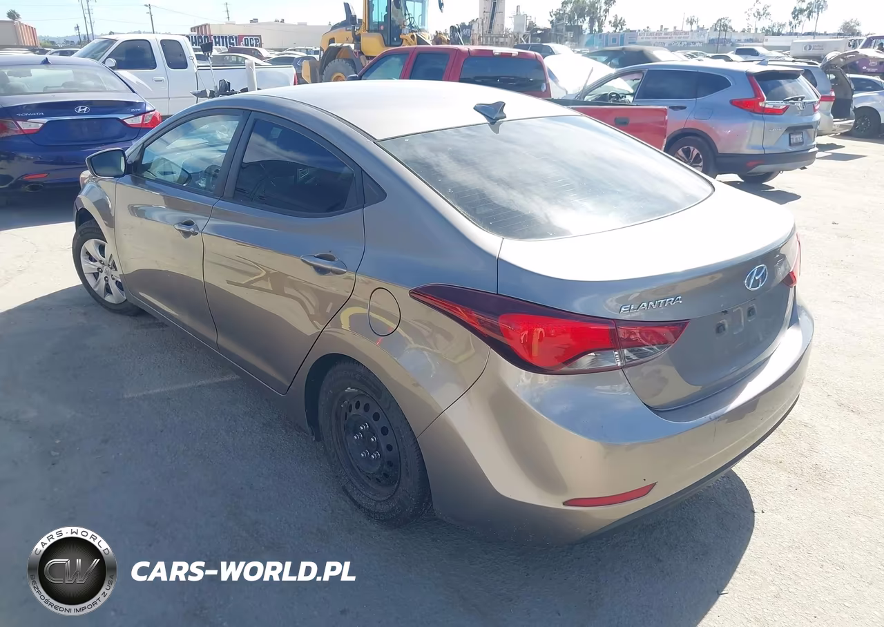 2016 Hyundai Elantra Se VIN:5NPDH4AE9GH773266 - 3