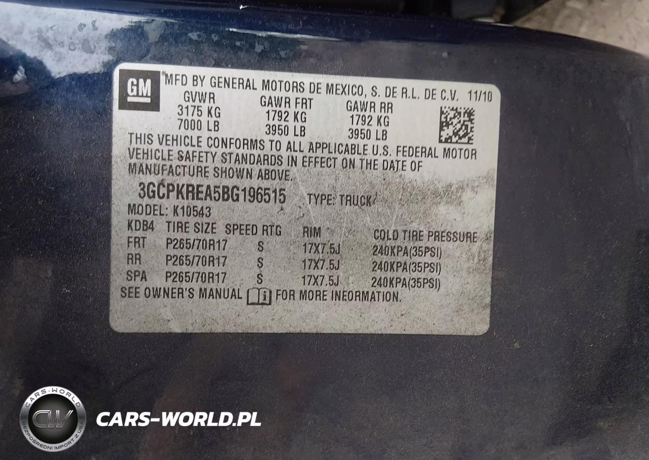 2011 Chevrolet Silverado 1500 Ls VIN:3GCPKREA5BG196515 - 9