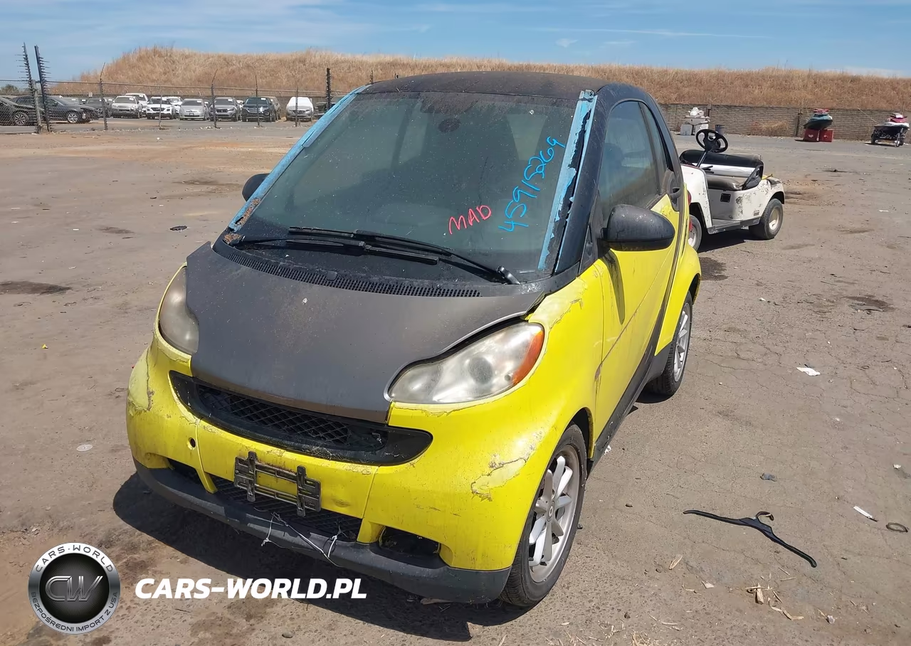 2008 Smart Fortwo Passion-Pure VIN:WMEEJ31X18K203030 - 2