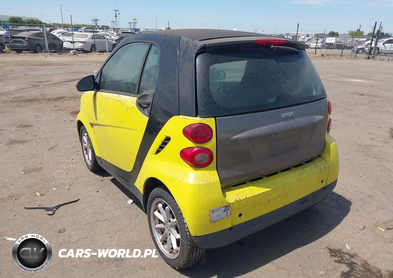 2008 Smart Fortwo Passion-Pure VIN:WMEEJ31X18K203030 - 3
