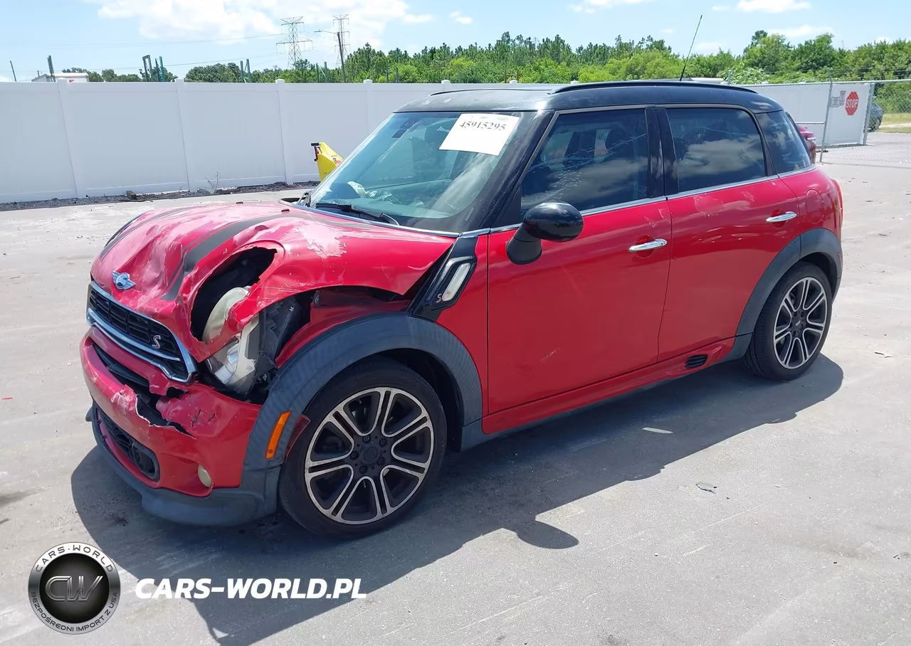 2016 Mini Countryman Cooper S VIN:WMWZC3C58GWT08304 - 2