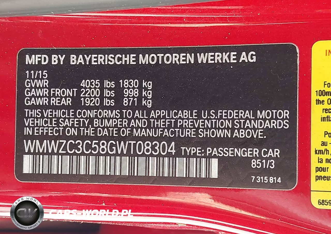2016 Mini Countryman Cooper S VIN:WMWZC3C58GWT08304 - 9