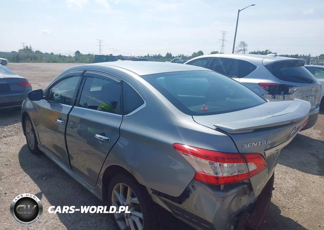 2013 Nissan Sentra Sr VIN:3N1AB7AP3DL726465 - 3