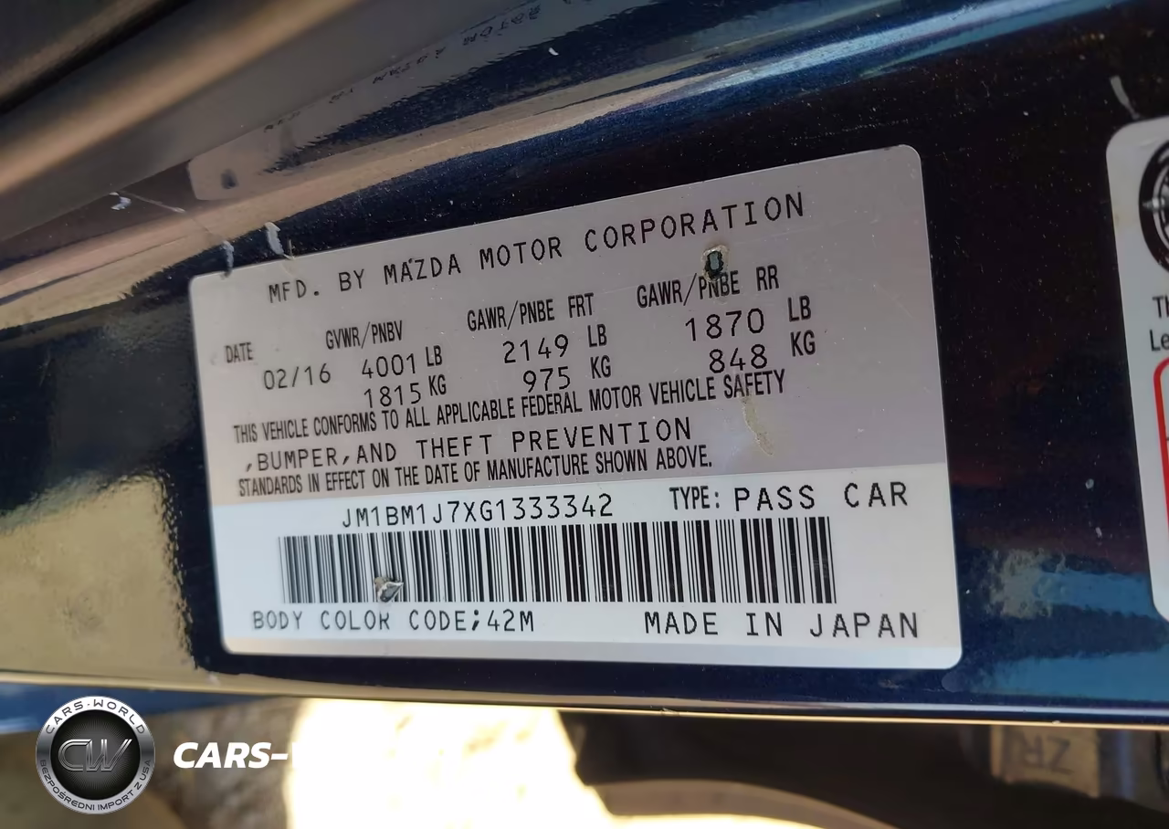 2016 Mazda Mazda3 I Sport VIN:JM1BM1J7XG1333342 - 9