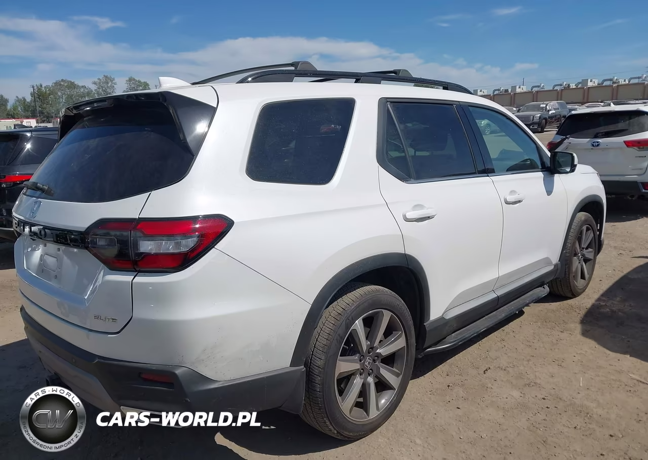 2025 Honda Pilot Elite VIN:5FNYG1H80SB155070 - 4