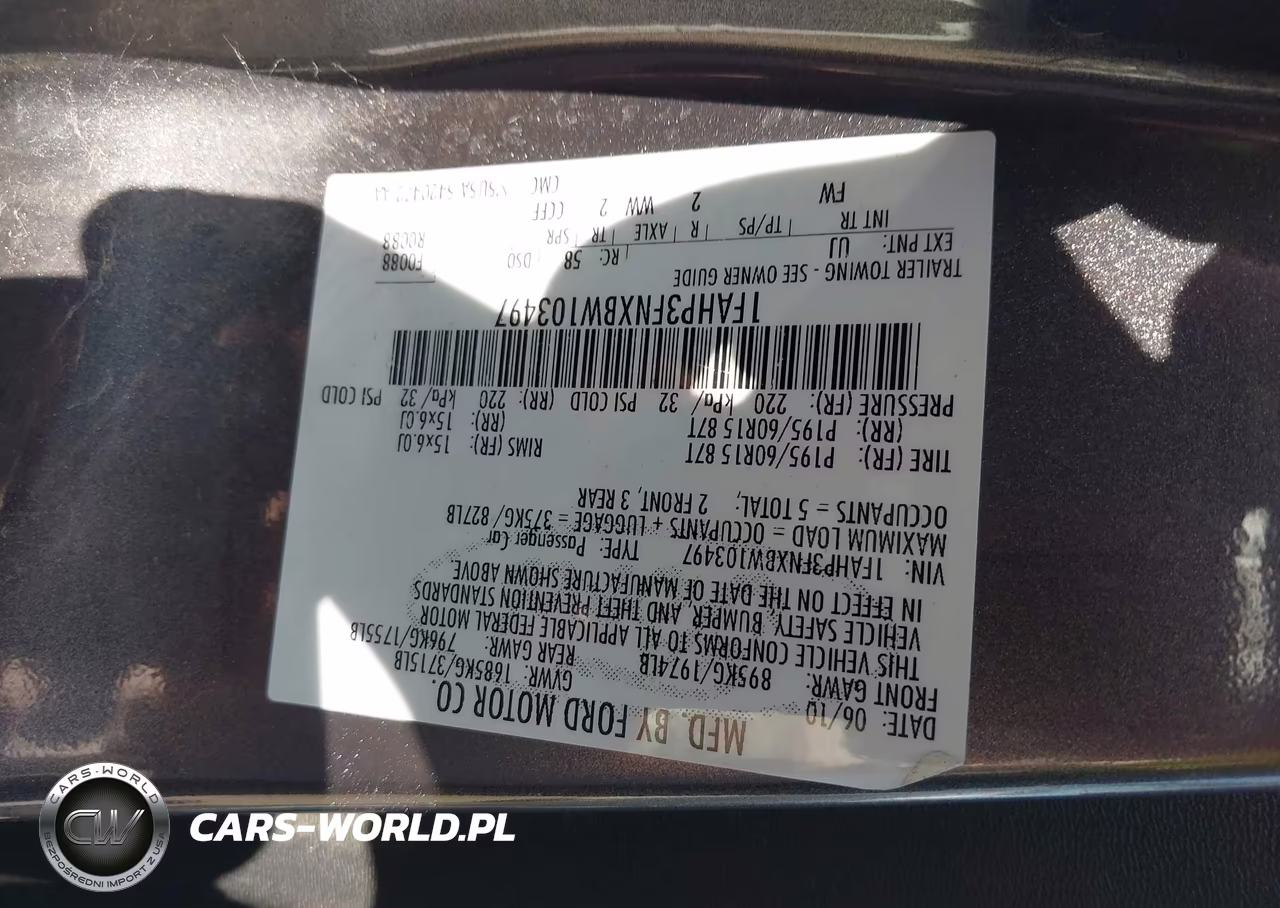 2011 Ford Focus Se VIN:1FAHP3FNXBW103497 - 9
