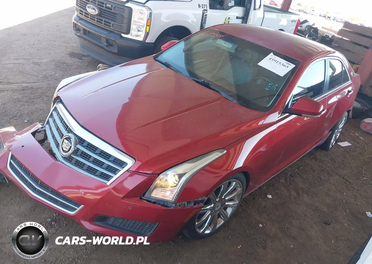 2014 Cadillac Ats Luxury VIN:1G6AB5RX5E0169548 - 2