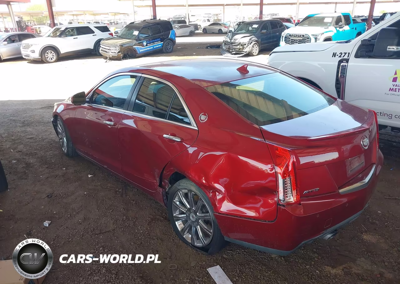 2014 Cadillac Ats Luxury VIN:1G6AB5RX5E0169548 - 3