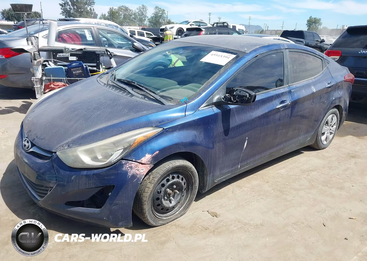 2016 Hyundai Elantra Se VIN:5NPDH4AE8GH698480 - 2