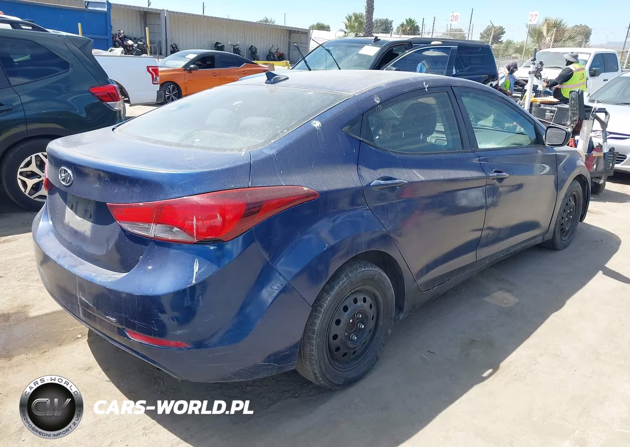 2016 Hyundai Elantra Se VIN:5NPDH4AE8GH698480 - 4