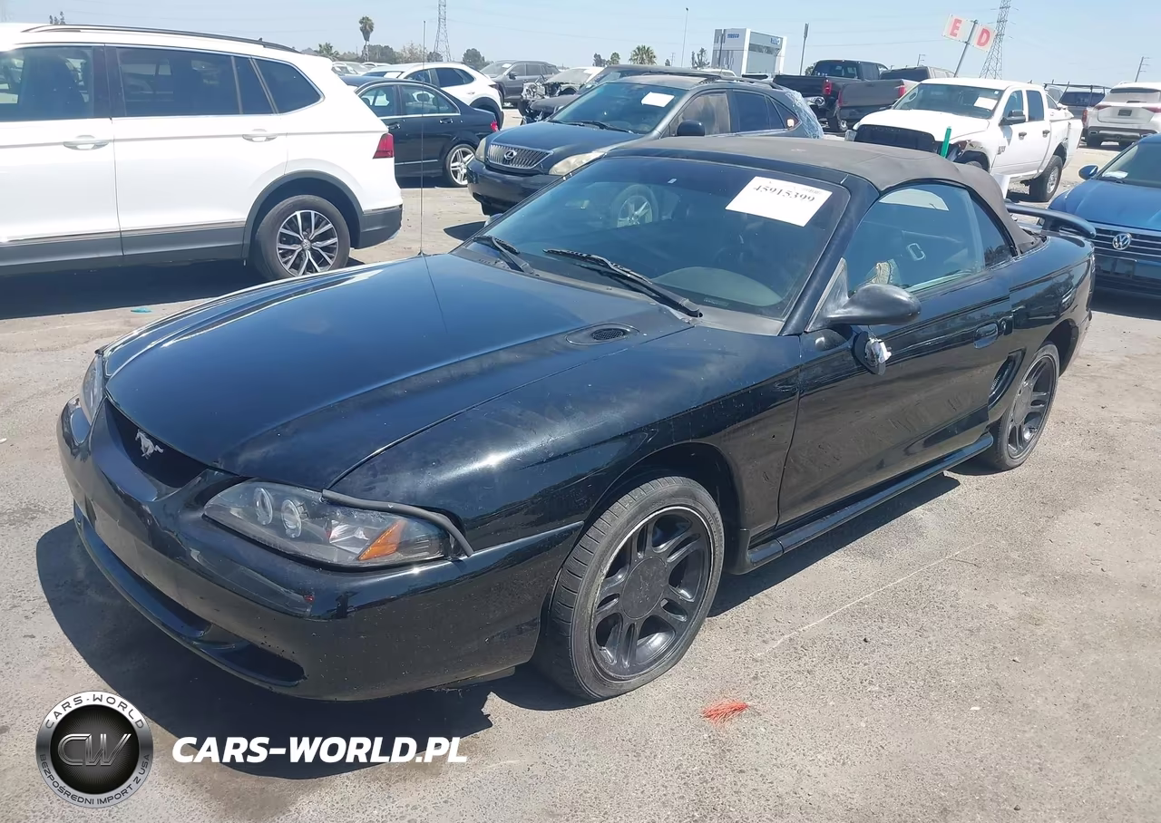 1998 Ford Mustang Gt VIN:1FAFP45X4WF236343 - 2
