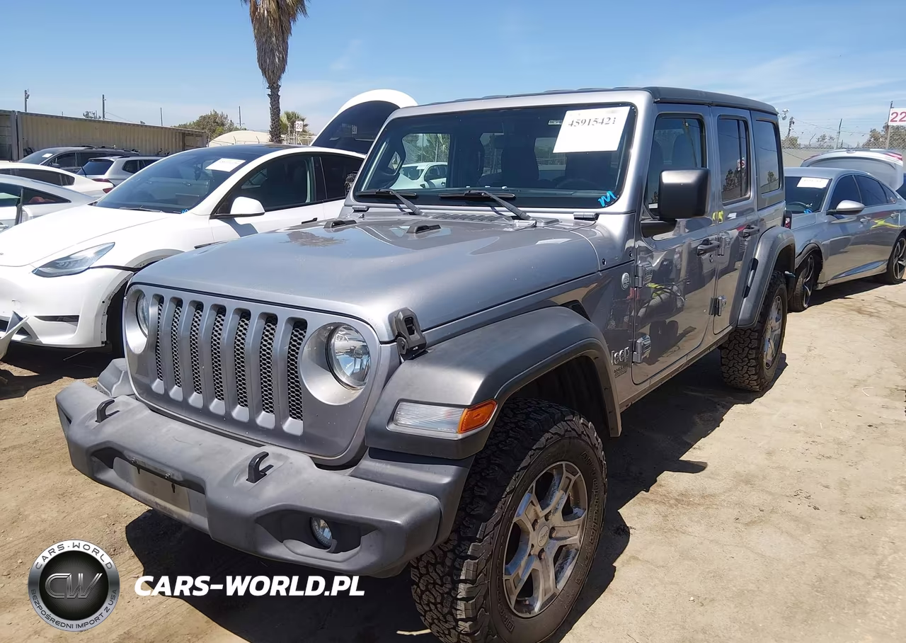 2018 Jeep Wrangler Unlimited Sport S 4X4 VIN:1C4HJXDG1JW134515 - 2