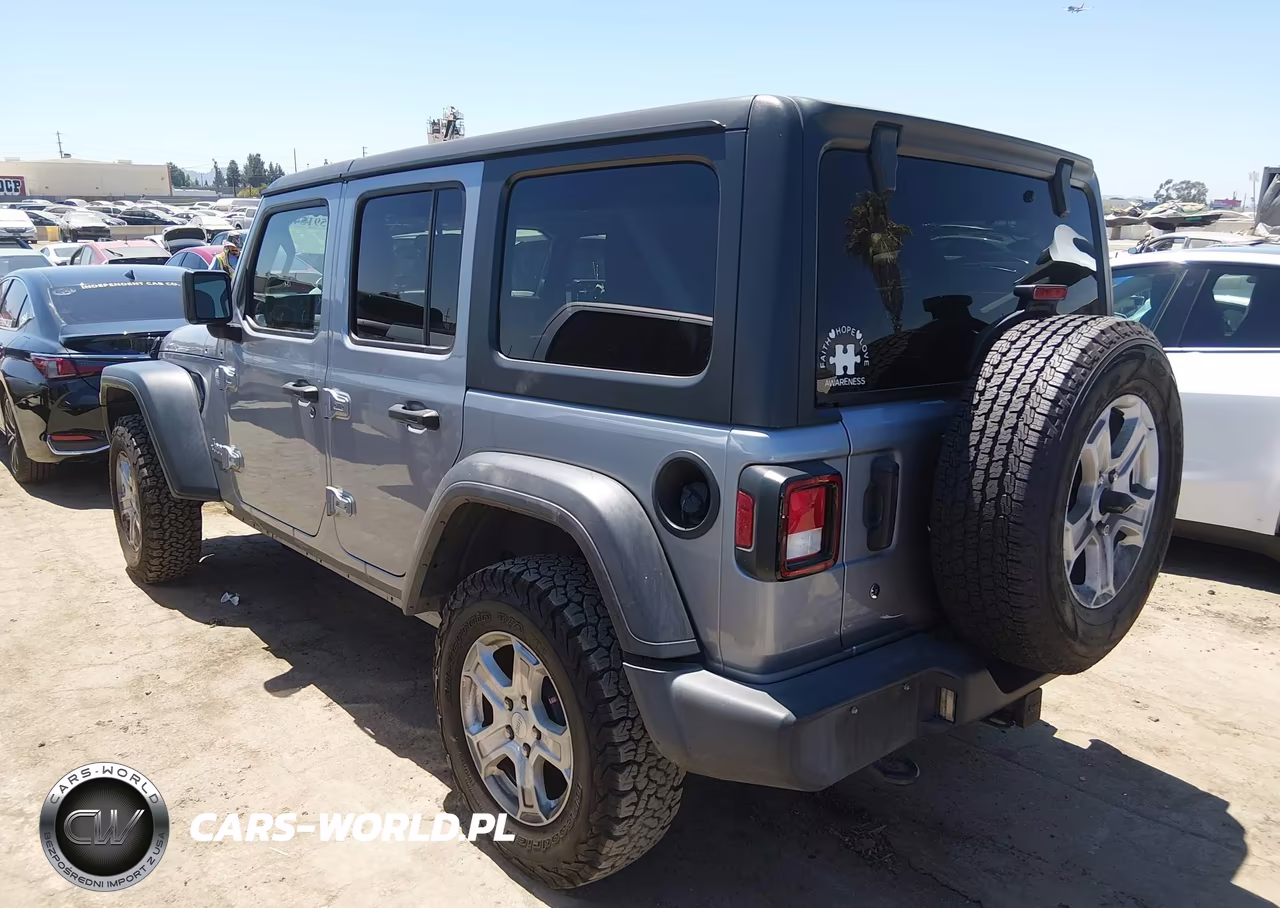 2018 Jeep Wrangler Unlimited Sport S 4X4 VIN:1C4HJXDG1JW134515 - 3