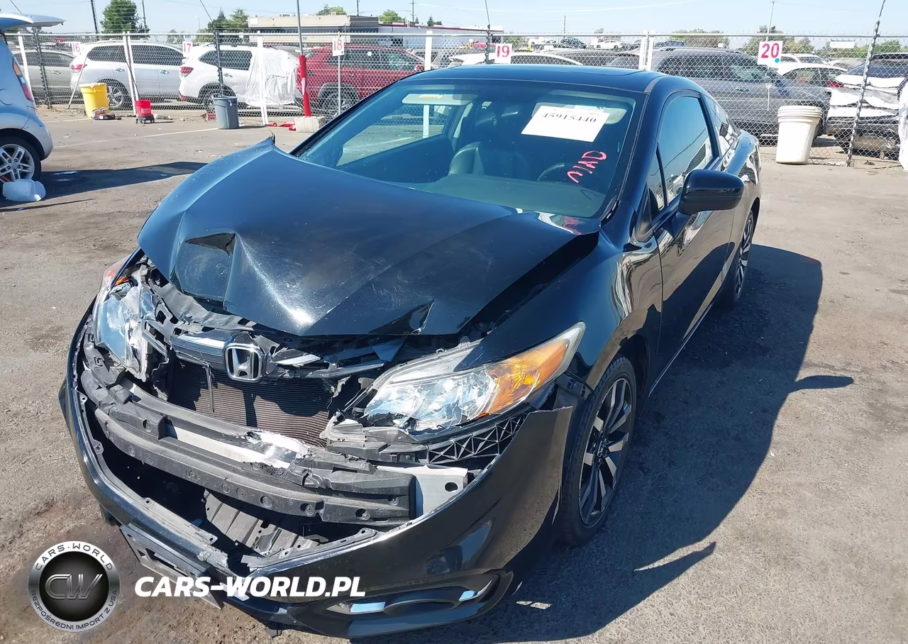 2014 Honda Civic Ex-L VIN:2HGFG3B08EH510928 - 2