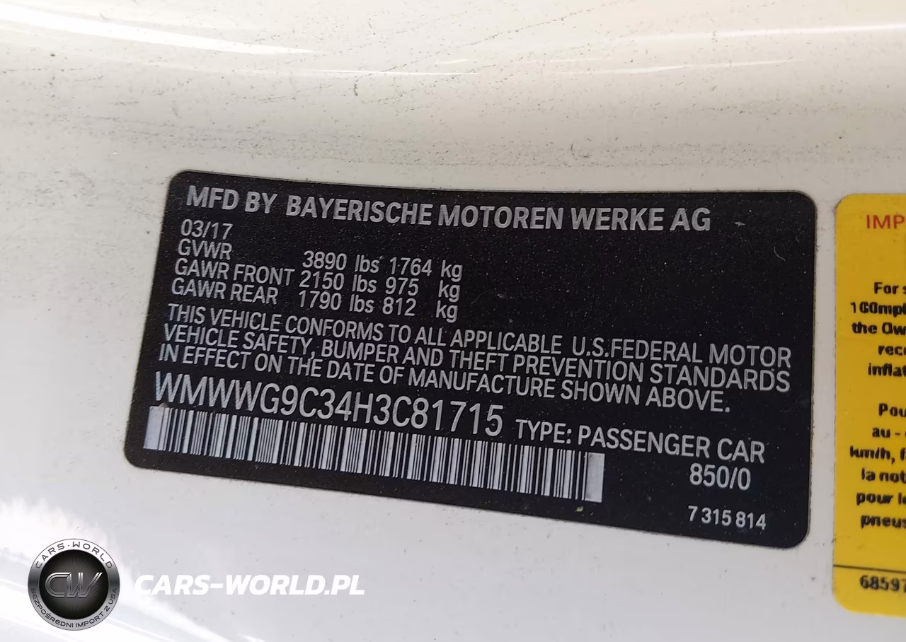 2017 Mini Convertible Cooper S VIN:WMWWG9C34H3C81715 - 9