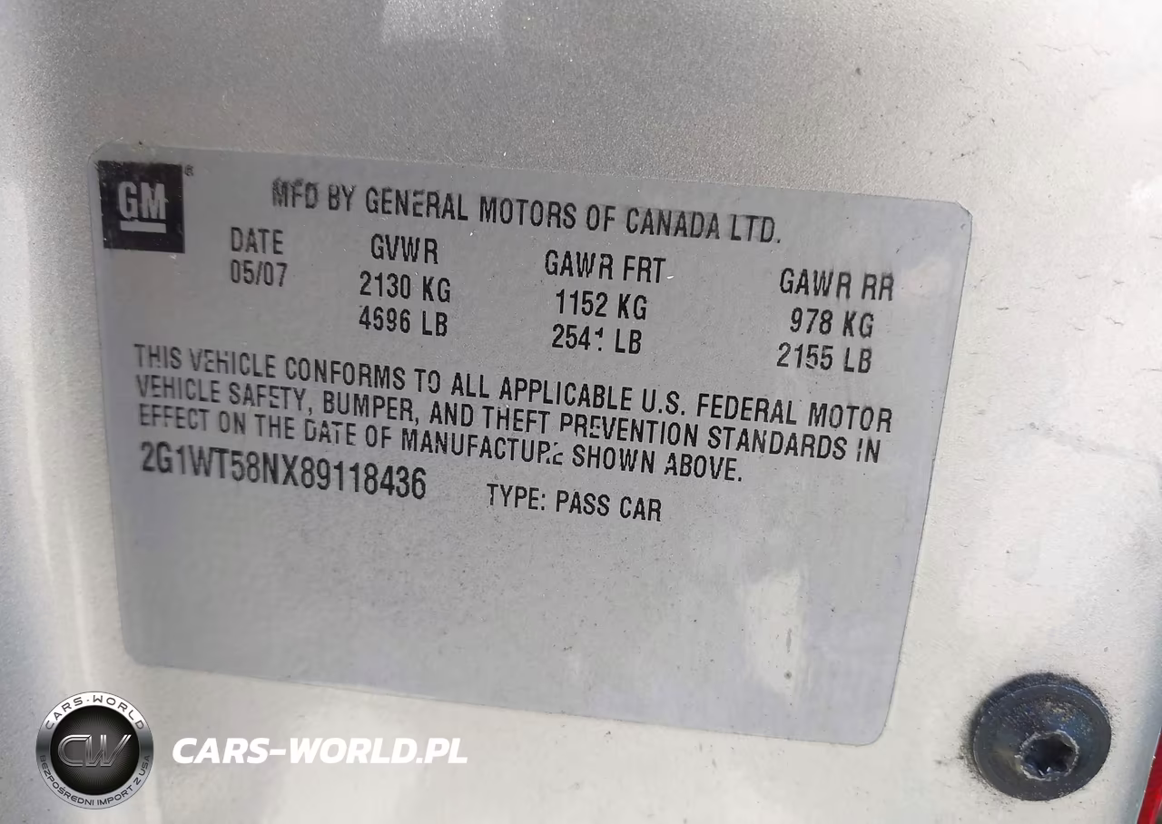2008 Chevrolet Impala Lt VIN:2G1WT58NX89118436 - 9