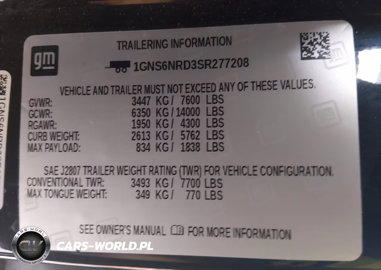 2025 Chevrolet Tahoe 4Wd Lt VIN:1GNS6NRD3SR277208 - 9