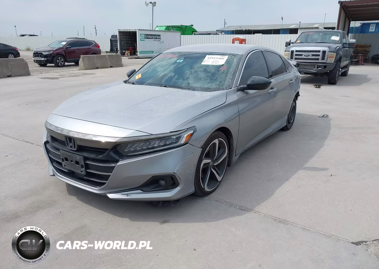 2021 Honda Accord Sport VIN:1HGCV1F38MA073818 - 2