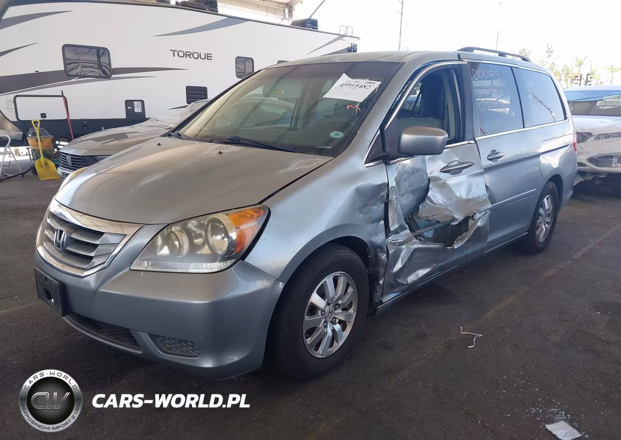 2010 Honda Odyssey Ex VIN:5FNRL3H46AB001017 - 2