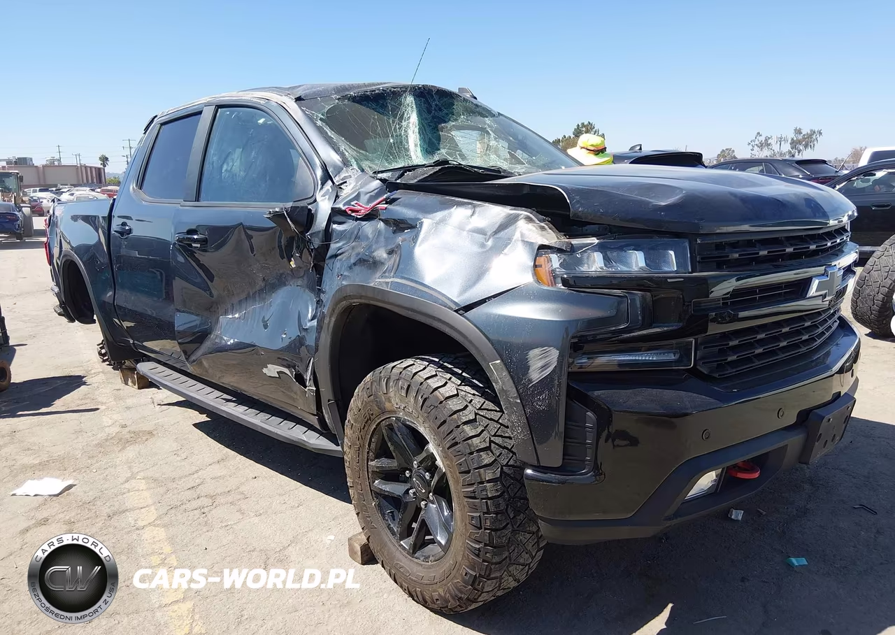 2021 Chevrolet Silverado 1500 4Wd Short Bed Lt Trail Boss VIN:1GCPYFED8MZ378526 - 1