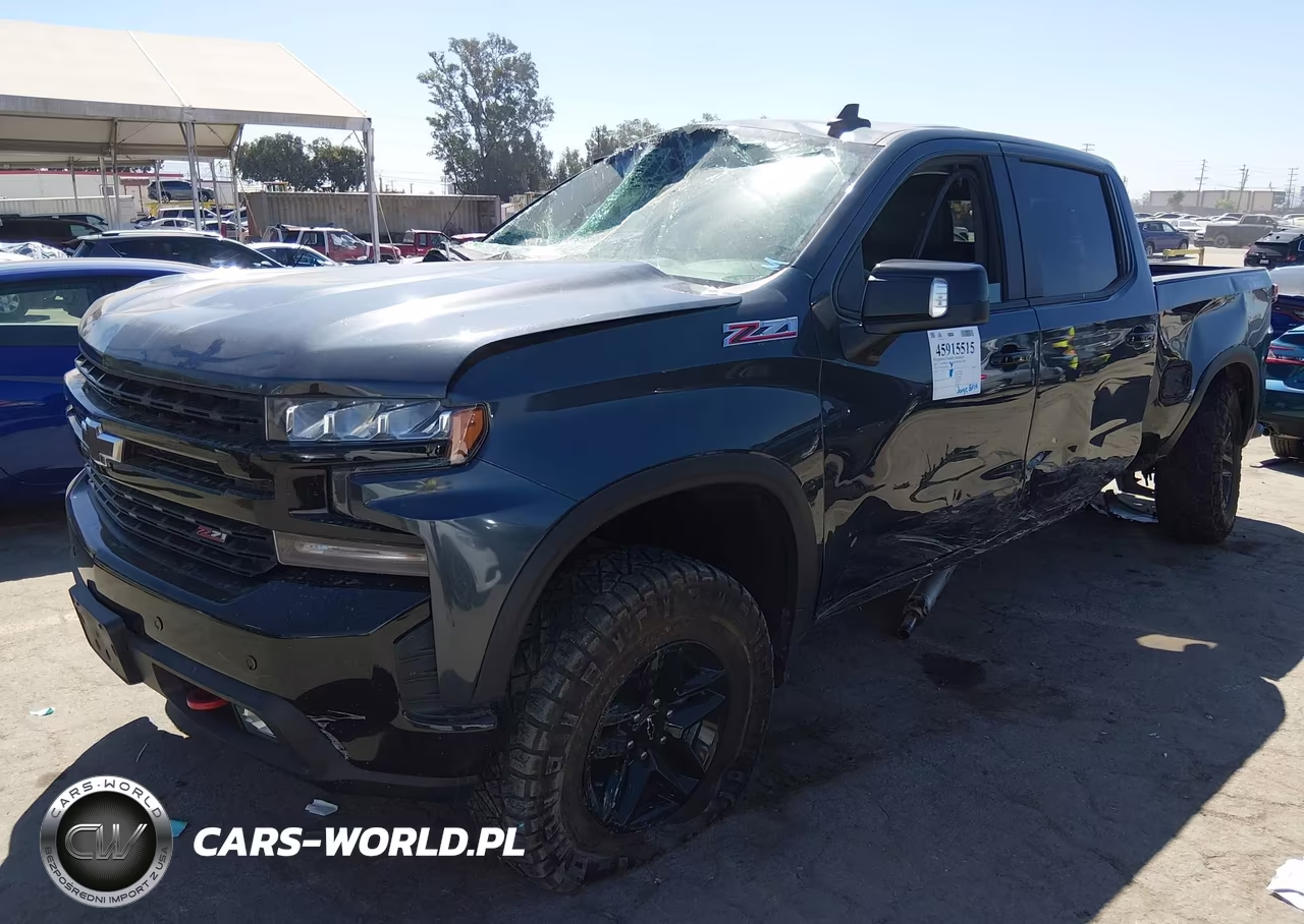 2021 Chevrolet Silverado 1500 4Wd Short Bed Lt Trail Boss VIN:1GCPYFED8MZ378526 - 2
