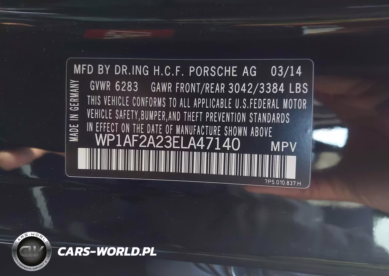 2014 Porsche Cayenne Diesel-Diesel Platinum Edition VIN:WP1AF2A23ELA47140 - 9