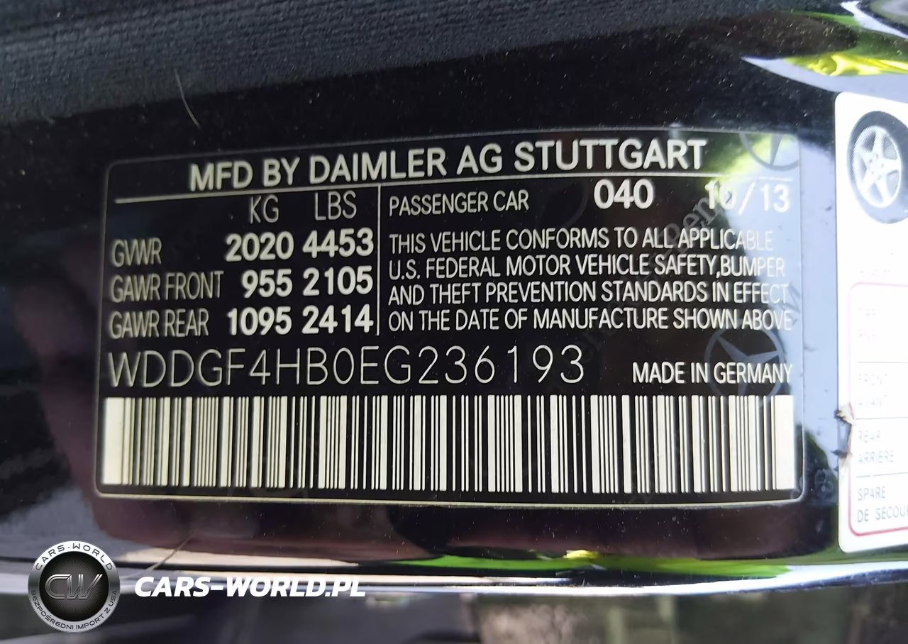 2014 Mercedes-Benz C 250 Sport VIN:WDDGF4HB0EG236193 - 9