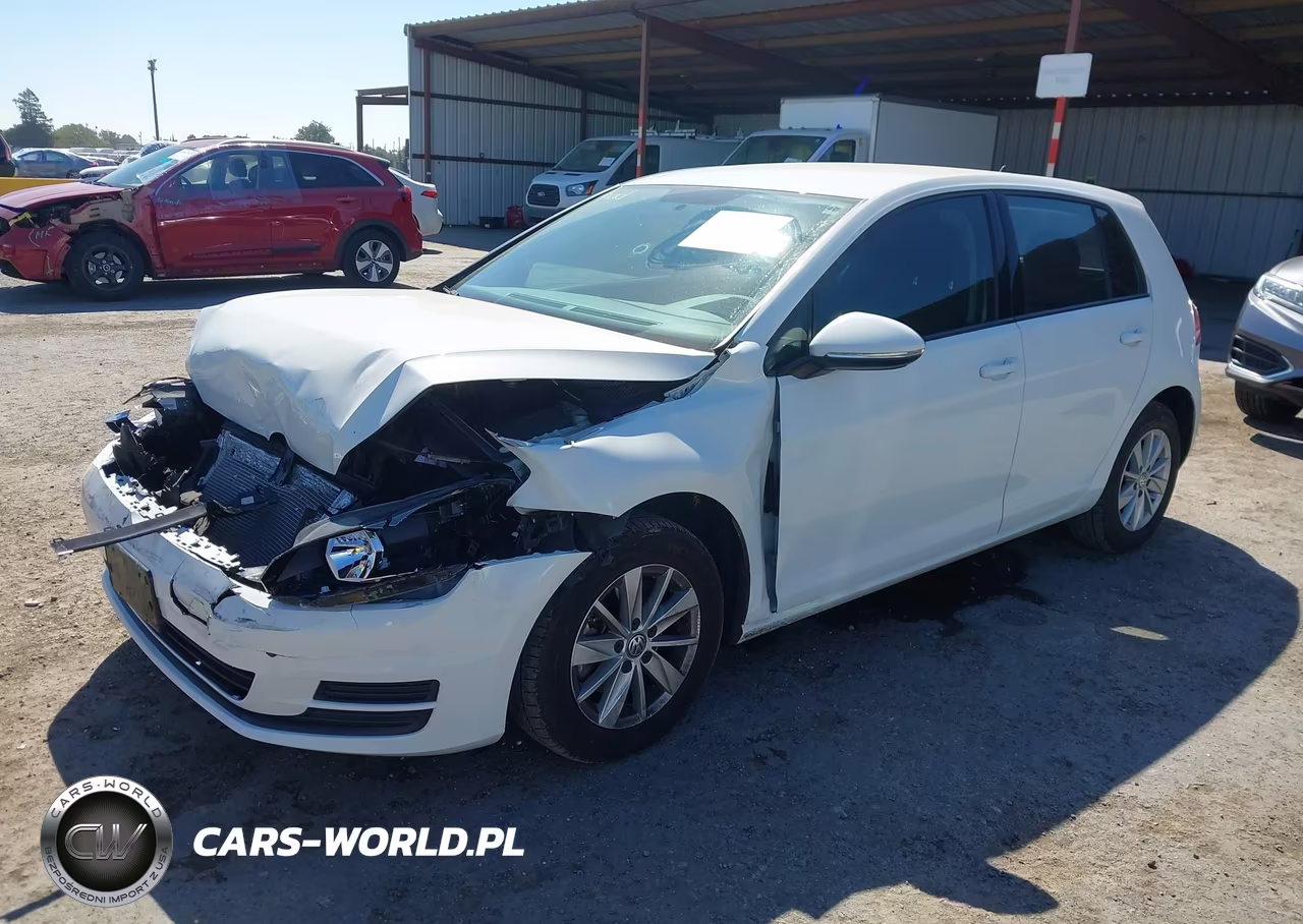 2016 Volkswagen Golf Tsi S 4-Door VIN:3VW117AUXGM066507 - 2