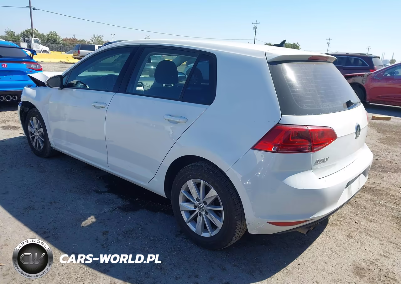 2016 Volkswagen Golf Tsi S 4-Door VIN:3VW117AUXGM066507 - 3
