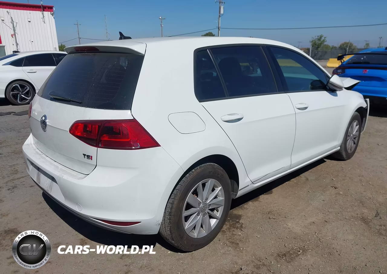 2016 Volkswagen Golf Tsi S 4-Door VIN:3VW117AUXGM066507 - 4