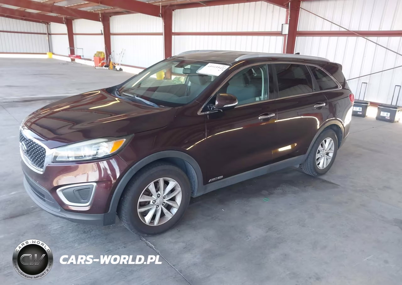 2016 Kia Sorento 3.3L Lx VIN:5XYPGDA54GG025774 - 2