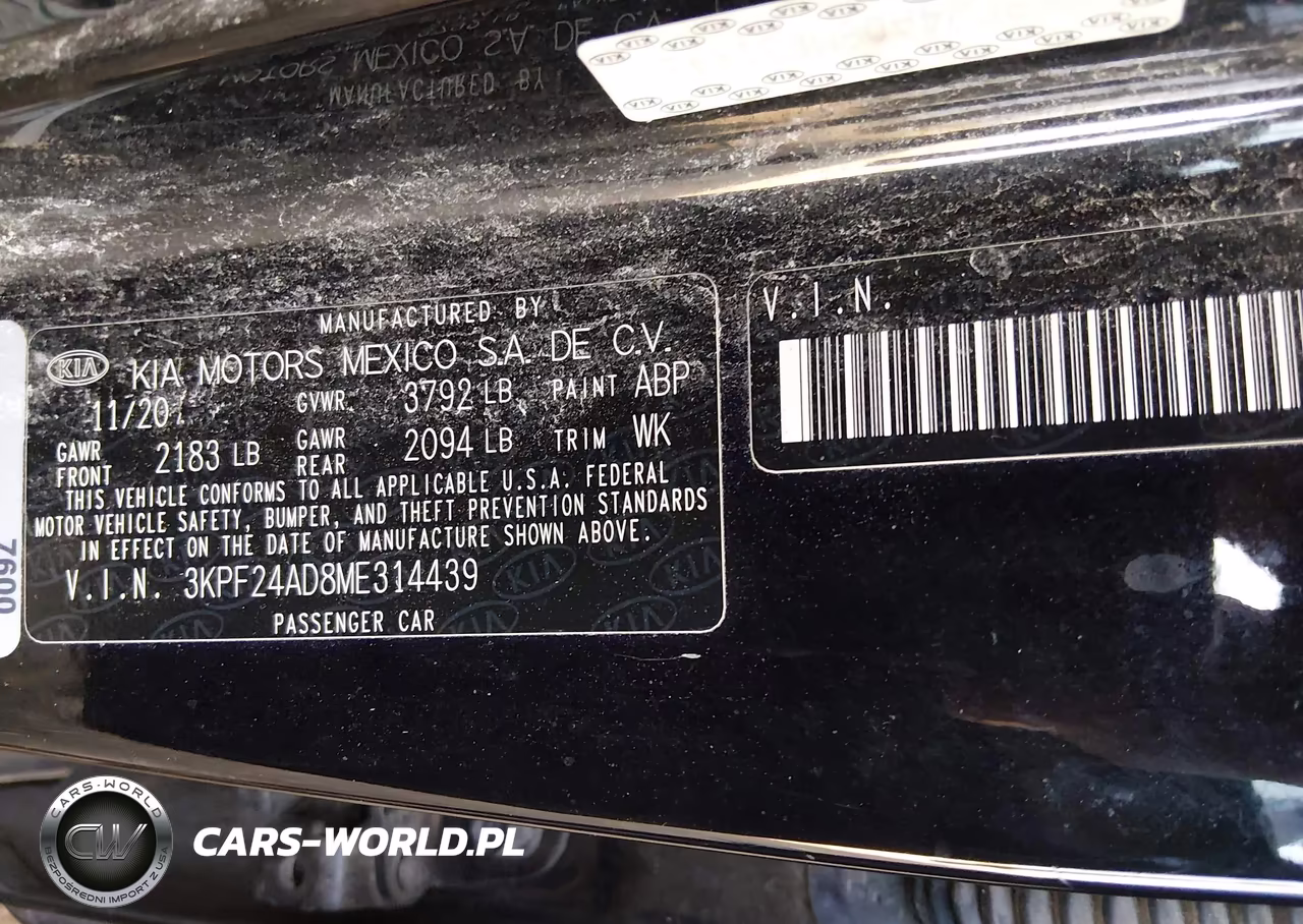 2021 Kia Forte Fe VIN:3KPF24AD8ME314439 - 9