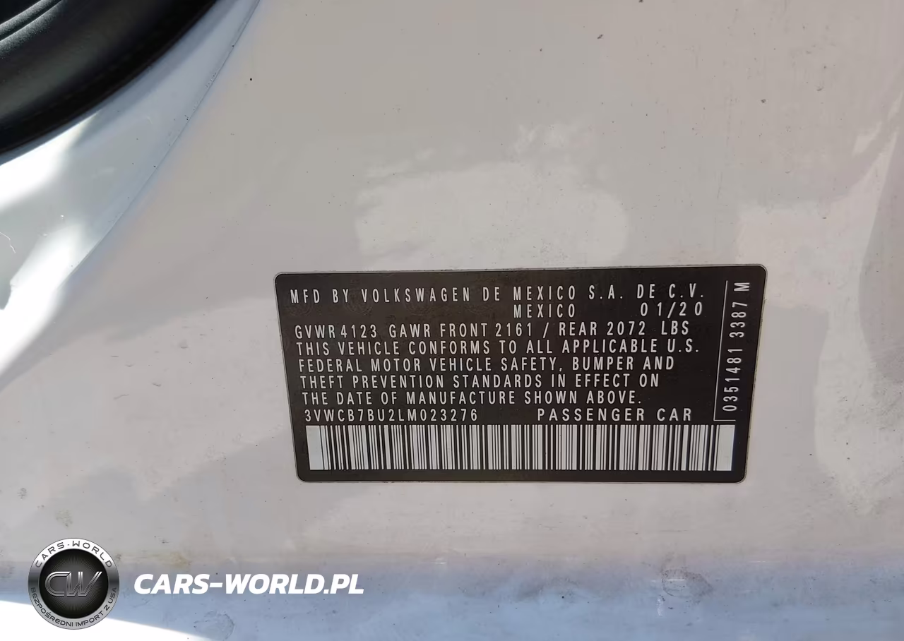 2020 Volkswagen Jetta 1.4T R-Line-1.4T S-1.4T Se VIN:3VWCB7BU2LM023276 - 9
